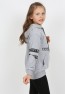 Çocuk Baskılı Kapüşonlu Cepli Sweatshirt