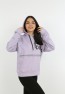 Kız Çocuk Önü Taş Detaylı Baskılı Sweatshirt