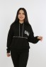 Kız Çocuk Önü Taş Detaylı Baskılı Sweatshirt