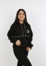 Kız Çocuk Önü Taş Detaylı Baskılı Sweatshirt