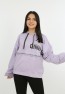 Kız Çocuk Önü Taş Detaylı Baskılı Sweatshirt