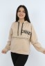 Kız Çocuk Önü Taş Detaylı Baskılı Sweatshirt