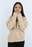 Kız Çocuk Önü Taş Detaylı Baskılı Sweatshirt