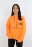 Kız Çocuk Önü Taş Detaylı Baskılı Sweatshirt