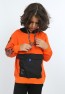 Erkek Çocuk Baskılı Kapüşonlu Cepli Sweatshirt