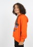 Erkek Çocuk Baskılı Kapüşonlu Cepli Sweatshirt