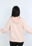 Kız Çocuk Önü Taş Detaylı Baskılı Sweatshirt