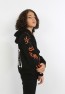 Erkek Çocuk Ön Ve Arka Baskılı Kapüşonlu Cepli Fermuarlı Sweatshirt