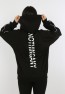Kız Çocuk Yazı Baskılı Kapüşonlu Cepli Sweatshirt