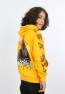 Erkek Çocuk Ön Ve Arka Baskılı Kapüşonlu Cepli Fermuarlı Sweatshirt