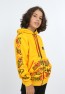 Erkek Çocuk Ön Ve Arka Baskılı Kapüşonlu Cepli Fermuarlı Sweatshirt