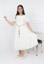 Kellnerjungenkleid mit Seilgürtel