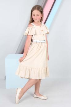 Sırt Çantalı Kemerli Elbise