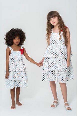 Polka Dot Kleid