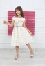 Goldgestreiftes Kleid