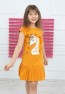 Plisseekleid mit Unicol-Rock