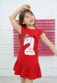 Plisseekleid mit Unicol-Rock
