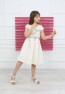 Goldgestreiftes Kleid