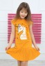 Plisseekleid mit Unicol-Rock
