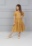 Girls Lace Front Stone Dress
