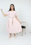Kellnerjungenkleid mit Seilgürtel