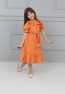 Dress with Front and Sleeve Buttons