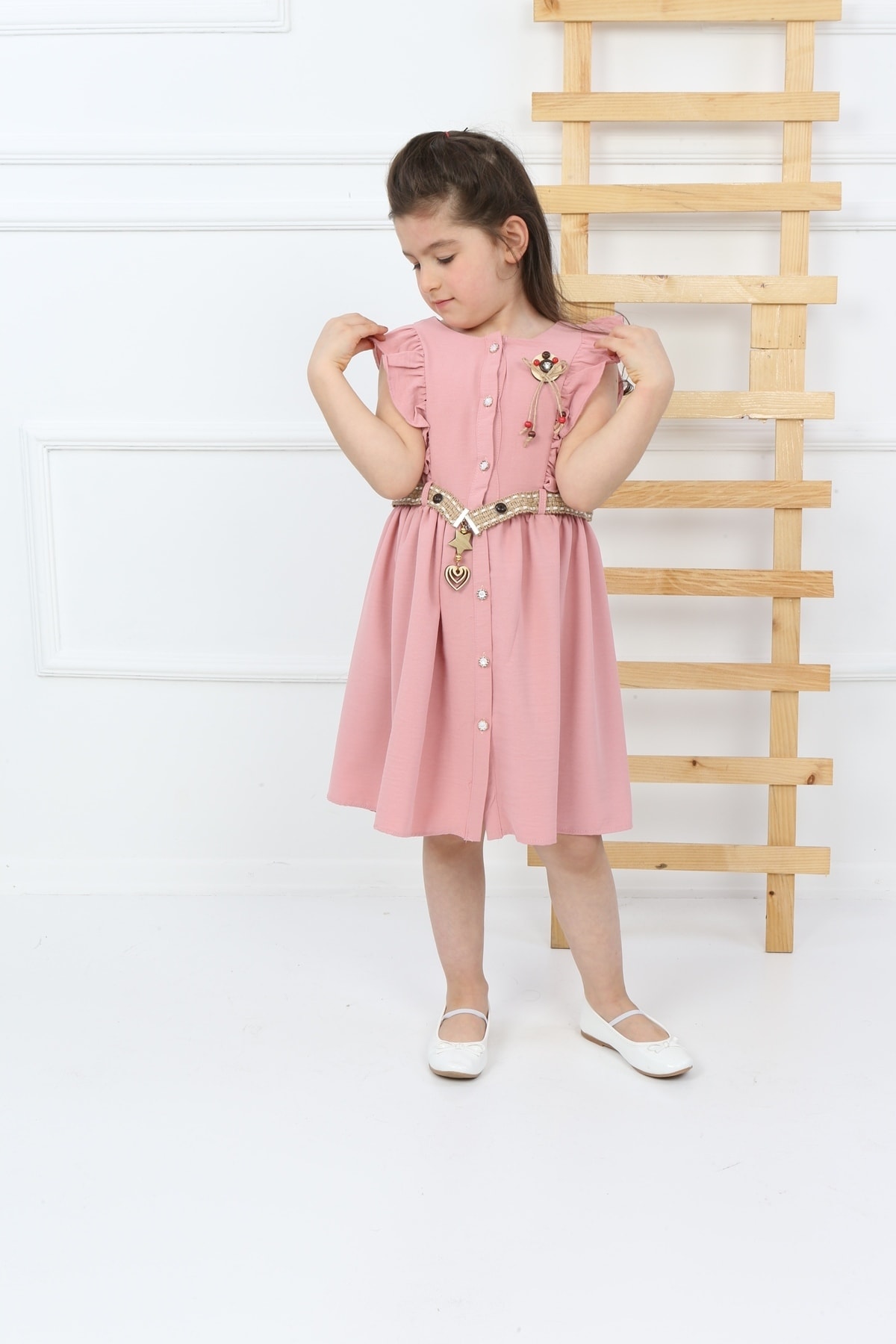 Geknöpftes Kleid