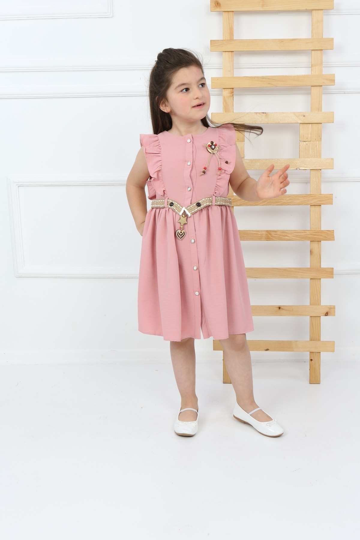 Geknöpftes Kleid