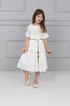 Kol Etek Dantelli Elbise