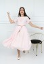 Kellnerjungenkleid mit Seilgürtel