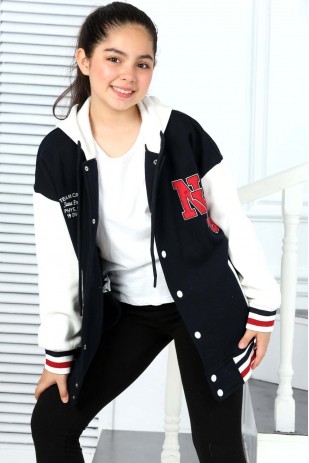 КОЛЛЕДЖНЫЙ КАРДИГАН С КАПЮШОНОМ