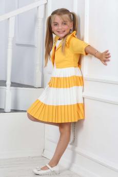 KUM KREP PİLİSELİ ASTARLI ELBİSE