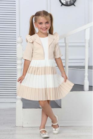 ПЛАТЬЕ KUM НА КРЕПОВОЙ ПОДКЛАДКЕ