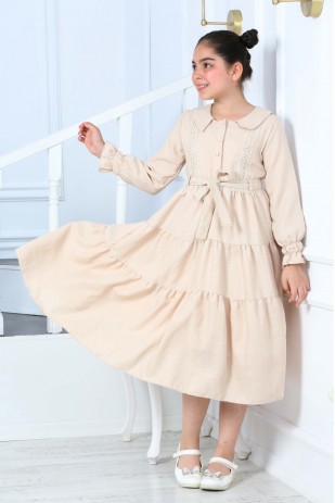 ЖЕМЧУЖНАЯ ПУГОВИНКА, АППЛИКАЦИЯ BURODE, ПЛАТЬЕ ДЛЯ ОФИЦИАНТЫ С ПОЯСОМ